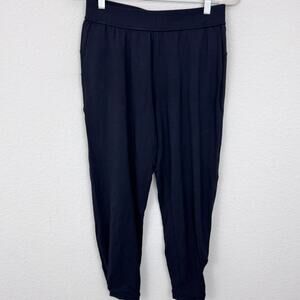 Lululemon Womens Twisted & Tuck Pant Jogger Sz 6 Athleisure Minimal W5ASNS Black